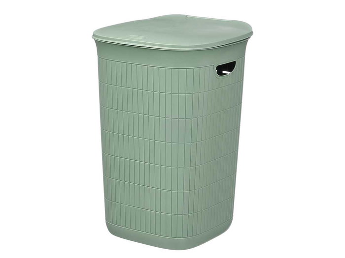Stefanplast Pongotodo Domus Cubo de Basura 50 Litros Verde Menta, 36.5 x 56 x 37 cm (Set de 6)