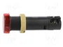 SCHNEIDER ELECTRIC Lámpara indicadora LED roja de 12VDC Ø12mm