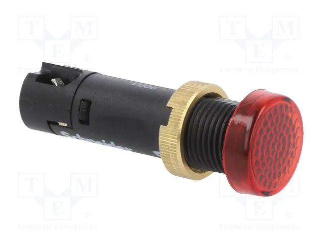 SCHNEIDER ELECTRIC Lámpara indicadora LED roja de 12VDC Ø12mm