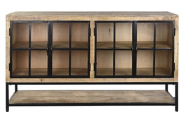 DKD Home Decor Buffet Mango y Metal 170x45x100