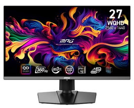 MSI MPG 271QRX QD-OLED Monitor Gaming 26.5'' QHD 360Hz