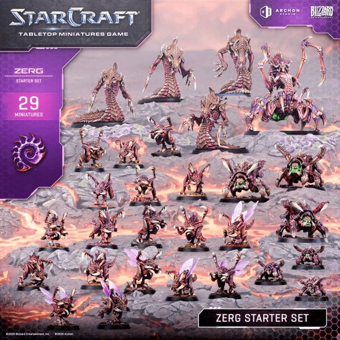Archon Studio StarCraft TMG Set de Inicio Zerg