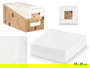 Kinvara Set 50 Servilletas 33 x 33 cm 17 gr Blanca (Set de 16)