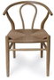 DKD Home Decor Silla Olmo Fibra Natural