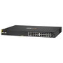 HPE Aruba Networking CX 6000 Switch 24 Puertos Gigabit PoE+ 370W Gestionado Capa 3 L3 4 Puertos SFP 1G Montaje Rack 1U