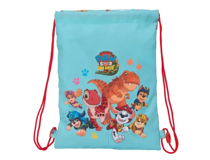 Safta Saco Plano Junior Paw Patrol Dino Rescue 26x34x1cm Safta Saco Plano Junior Paw Patrol Dino Rescue 26x34x1cm