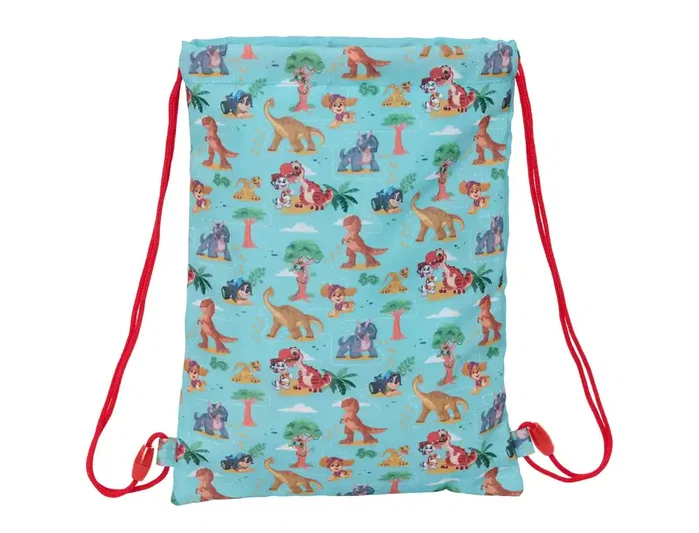 Safta Saco Plano Junior Paw Patrol Dino Rescue 26x34x1cm Safta Saco Plano Junior Paw Patrol Dino Rescue 26x34x1cm