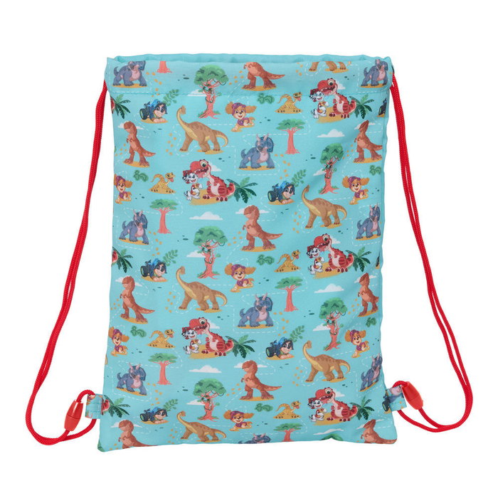 Safta Saco Plano Junior Paw Patrol Dino Rescue 26x34x1cm Safta Saco Plano Junior Paw Patrol Dino Rescue 26x34x1cm