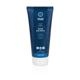 Khadi Champú Neem Equilibrio 200 ml - Alivio para Cuero Cabelludo con Caspa y Picazón