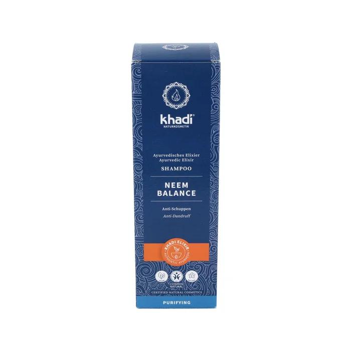 Khadi Champú Ayurvédico Neem Equilibrio 200ml Khadi Champú Ayurvédico Neem Equilibrio 200ml