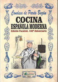 Cocina Española Moderna - Edición Facsímil, 100 Aniversario, Condesa de Pardo Bazán - Arenas
