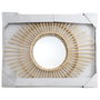 Espejo Ratán Home Deco Factory 58 cm