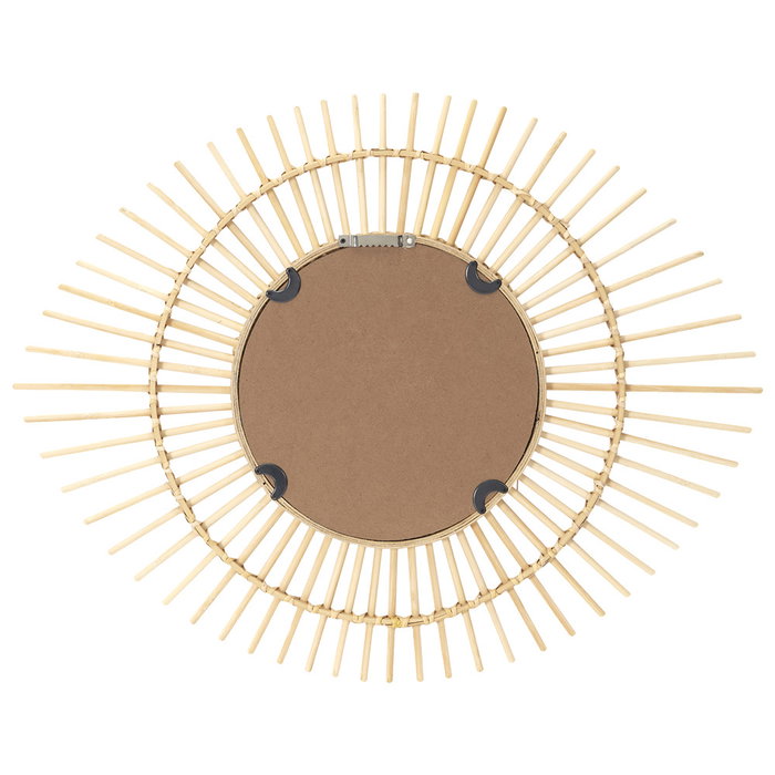 Espejo Ratán Home Deco Factory 58 cm