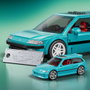 MATTEL Hot Wheels Speed Series Custom '90 Honda Civic EF 1:32 Scale Building Set