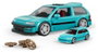 MATTEL Hot Wheels Speed Series Custom '90 Honda Civic EF 1:32 Scale Building Set