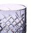 Vivalto Copa Troquelada 380 ml Vidrio Gris 9x17x9 cm Humo (Set de 24)