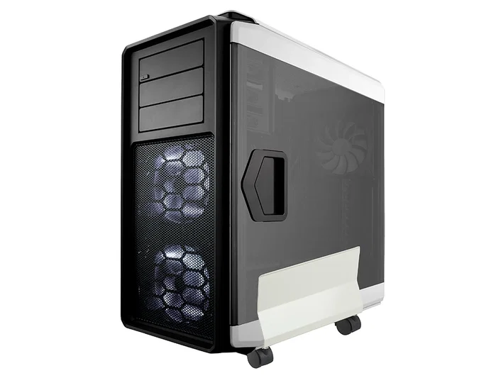 Q-connect Soporte para CPU metal regulable con ruedas Q-connect Soporte para CPU metal regulable con ruedas