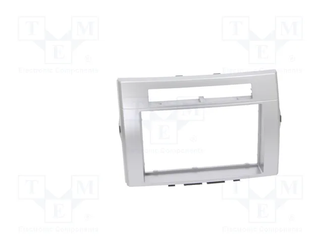 ACV Bastidor de montaje de radio Toyota 2 DIN Plata
