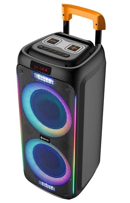 Denver TSP-456 Altavoz para fiestas Bluetooth 60 W Negro