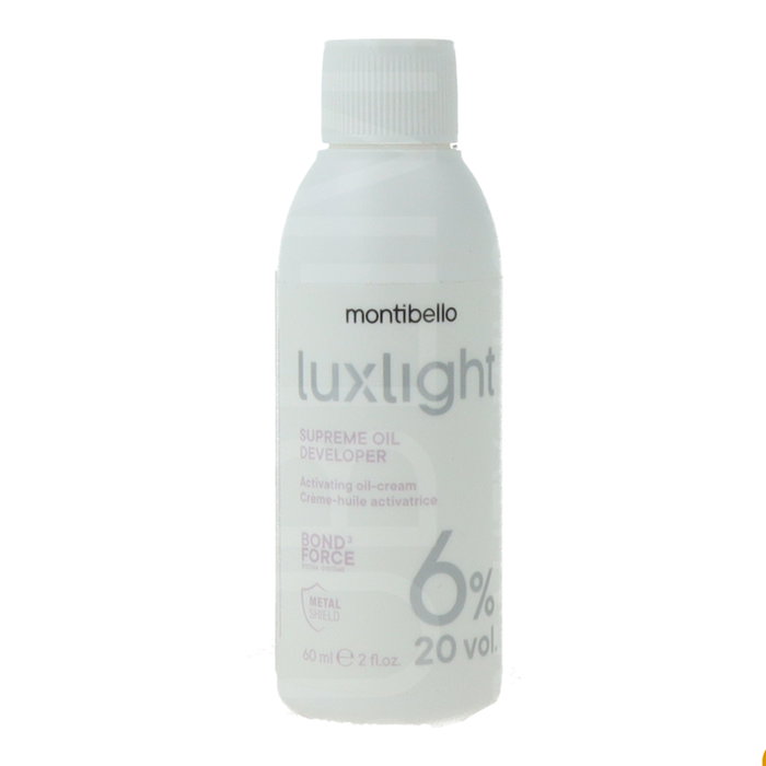 Montibello LuxLight Supreme Oil Developer 20 Vol (6%) 60 ml Montibello LuxLight Supreme Oil Developer 20 Vol (6%) 60 ml