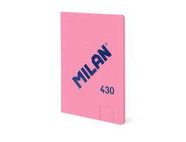 Libreta Milan 430 Since 1918 A6 48H Encolada Liso 95G Rosa (Set de 6)