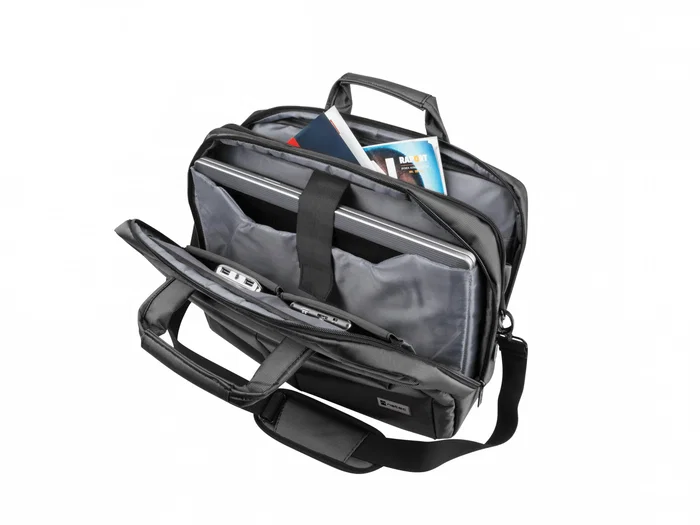 NATEC Gazelle Maletín Gris para Portátiles de 15.6 pulgadas