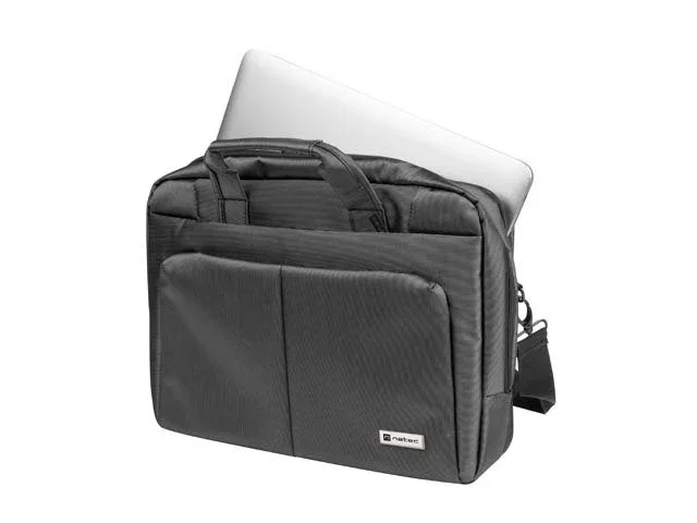 NATEC Gazelle Maletín Gris para Portátiles de 15.6 pulgadas
