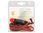 PRO CAR Alimentador de coche con enchufe DC 5,5/2,1, 2A, negro
