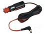 PRO CAR Alimentador de coche con enchufe DC 5,5/2,1, 2A, negro