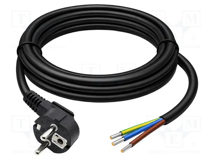 QOLTEC Cable de alimentación HD5VV-F 3G1mm2 Schuko 1,8m QOLTEC Cable de alimentación HD5VV-F 3G1mm2 Schuko 1,8m