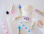 Kreul Set de 6 bolígrafos de pintura para velas Hello Baby