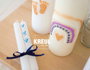 Kreul Set de 6 bolígrafos de pintura para velas Hello Baby