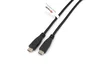 Equip Cable USB C a USB C 3 m / 3 metros, USB 2.0, 480 Mbps, PD 60W, carga y datos, blindado, conector macho, negro
