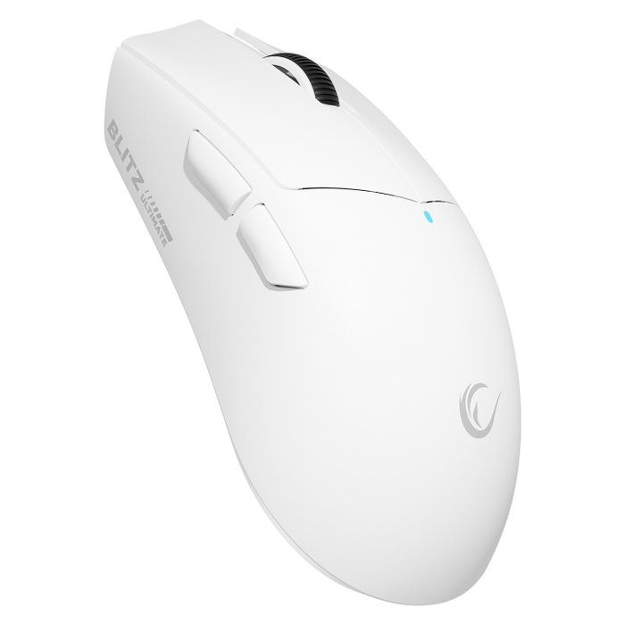 Rampage BLITZ ULTIMATE Ratón Inalámbrico Óptico 8K 30000DPI PAW3950 Blanco
