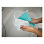 Leifheit Flexipad Cabezal de Fregona para Azulejos, Bañeras y Cabinas de Ducha, Turquesa y Blanco