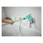 Leifheit Flexipad Cabezal de Fregona para Azulejos, Bañeras y Cabinas de Ducha, Turquesa y Blanco