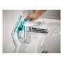 Leifheit Flexipad Cabezal de Fregona para Azulejos, Bañeras y Cabinas de Ducha, Turquesa y Blanco