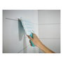 Leifheit Flexipad Cabezal de Fregona para Azulejos, Bañeras y Cabinas de Ducha, Turquesa y Blanco