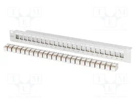 Digitus Patch Panel Modular 1U Cat6a 24 Puertos con Keystone
