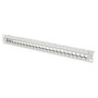 Digitus Panel de Conexiones Patch Panel 1U 24 Puertos Cat6A Keystone Modulo Geschirmt Gris DN-93615