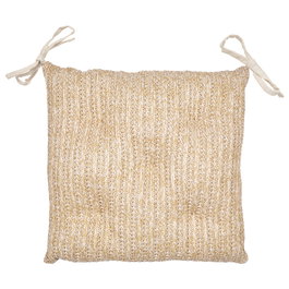 Home Deco Factory Cojín Silla Reversible 40x40Cm Colección Natural