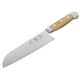 Güde Alpha Santoku 18 cm Olive Wood, Marrón / Plateado