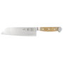 Güde Alpha Santoku 18 cm Olive Wood, Marrón / Plateado