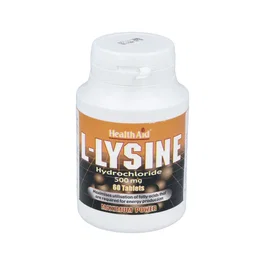 Health Aid L-Lisina 500Mg. 60 Comprimidos