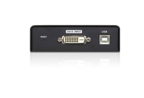 Aten Extensor KVM Transmisor KE6900ST-AX-G, 1920x1200 sobre IP por Cable Cat5e, Transmisor Local USB DVI-D (Negro)