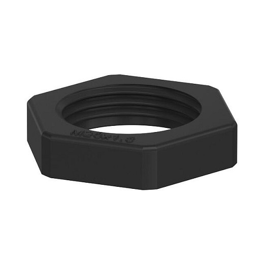 OBO Bettermann Tuerca autoblocante M20x1.5 negra de poliamida (50 piezas) OBO Bettermann Tuerca autoblocante M20x1.5 negra de poliamida (50 piezas)