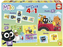 EDUCA BORRAS SUPERPACK 4 EN 1 MILO