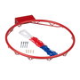Dunlop Aro de Baloncesto 45 cm Ø Rojo Blanco y Azul