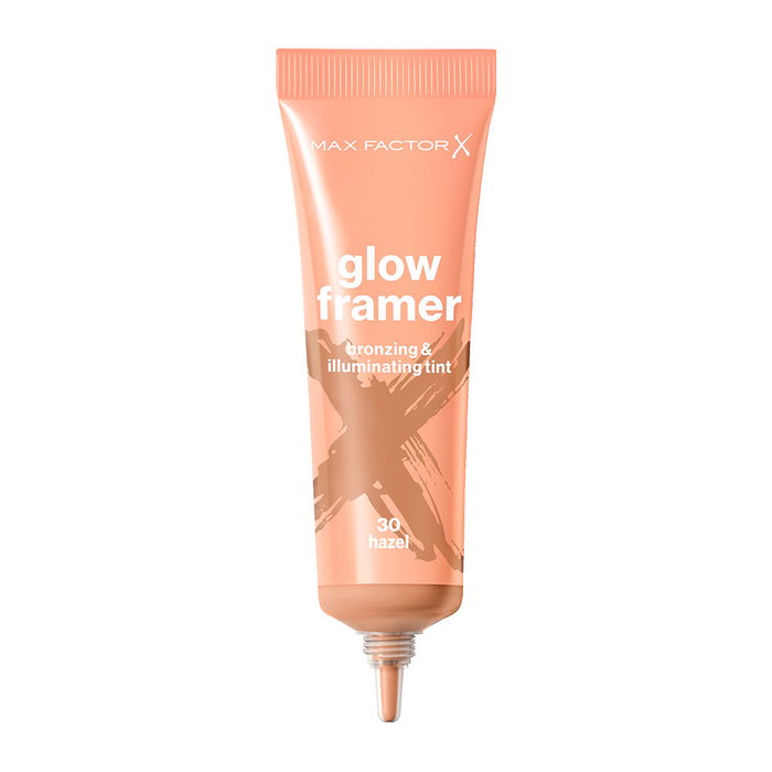 Max Factor Glow Framer Tinte Bronceador e Iluminador #30-Hazel para Resaltar Rasgos Faciales, 30 ml Max Factor Glow Framer Tinte Bronceador e Iluminador #30-Hazel para Resaltar Rasgos Faciales, 30 ml