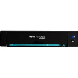 IRIS IRIScan Anywhere 6 Wifi Duplex - Escáner portátil inalámbrico con batería, 1200 x 1200 DPI, A4, hasta 260 páginas por carga, negro